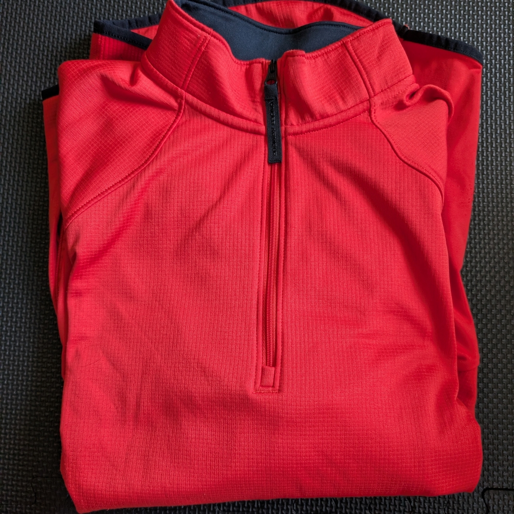 Under Armour Red Lightweight Shirt Jacket